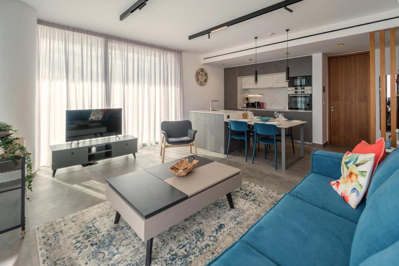 Gaia Seaview Apartment 1 Lárnaca Exterior foto